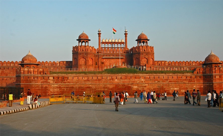 red fort old delhi
